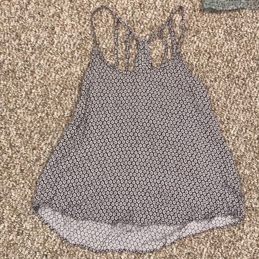 Patterned summer tank top